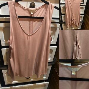 Pink Sleeveless Top